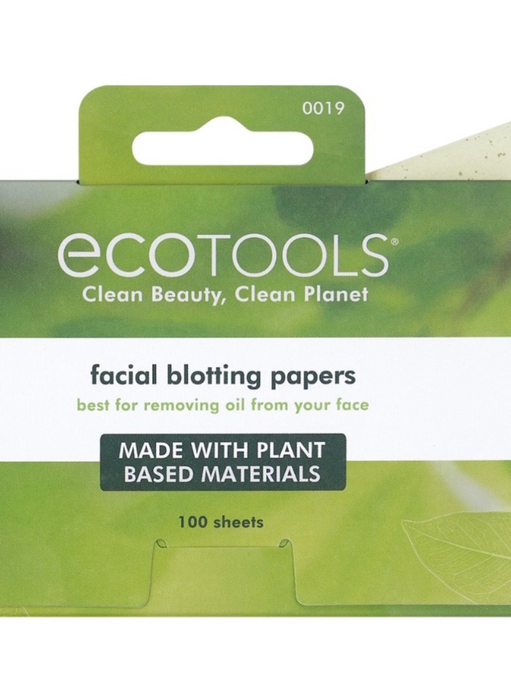 ecotools Facial Blotting Papers x 6 - Green
